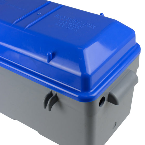 Compact Waterproof Battery Box Camper Happy