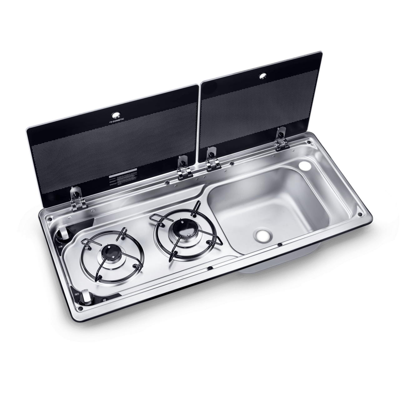 Dometic Smev 9722 Slimline Sink Hob Combo - left or Right Hand